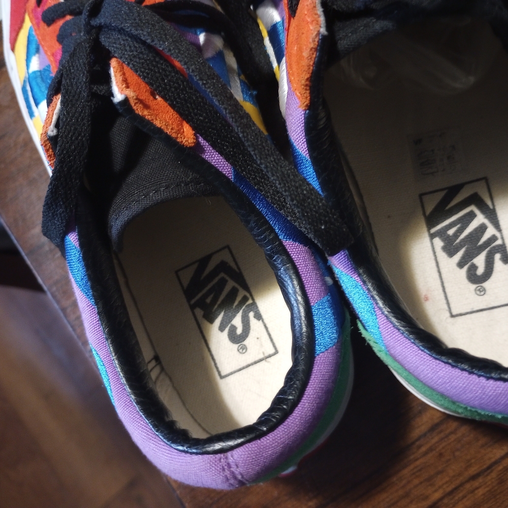 Vans Men's 9.5 Old Skool Statement Multi Block Sneakers Casual Shoes Bla… - Picture 11 of 11